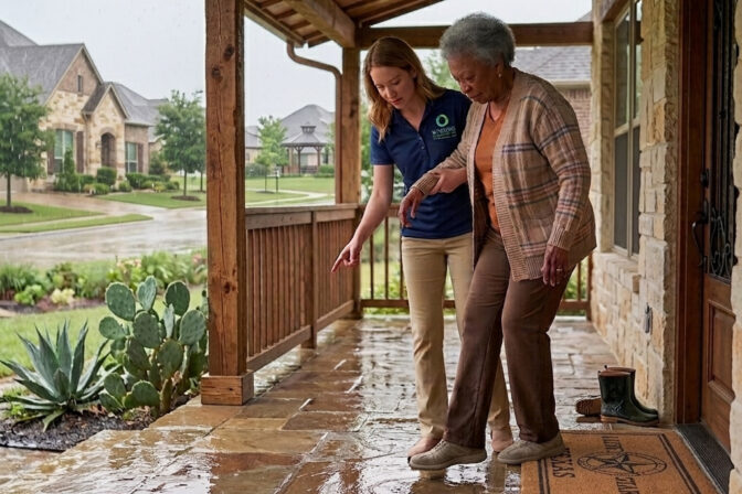 Severe Weather Season: A Home Safety & Fall Prevention Checklist for Texas Families